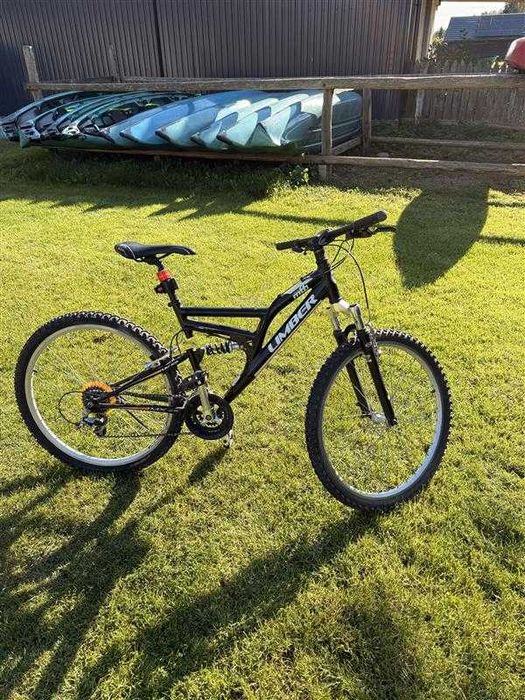 Rower górski LIMBER MTB– amortyzatory, Shimano, mało używany, rama 17"