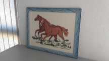 vendo quadro em ponto cruz