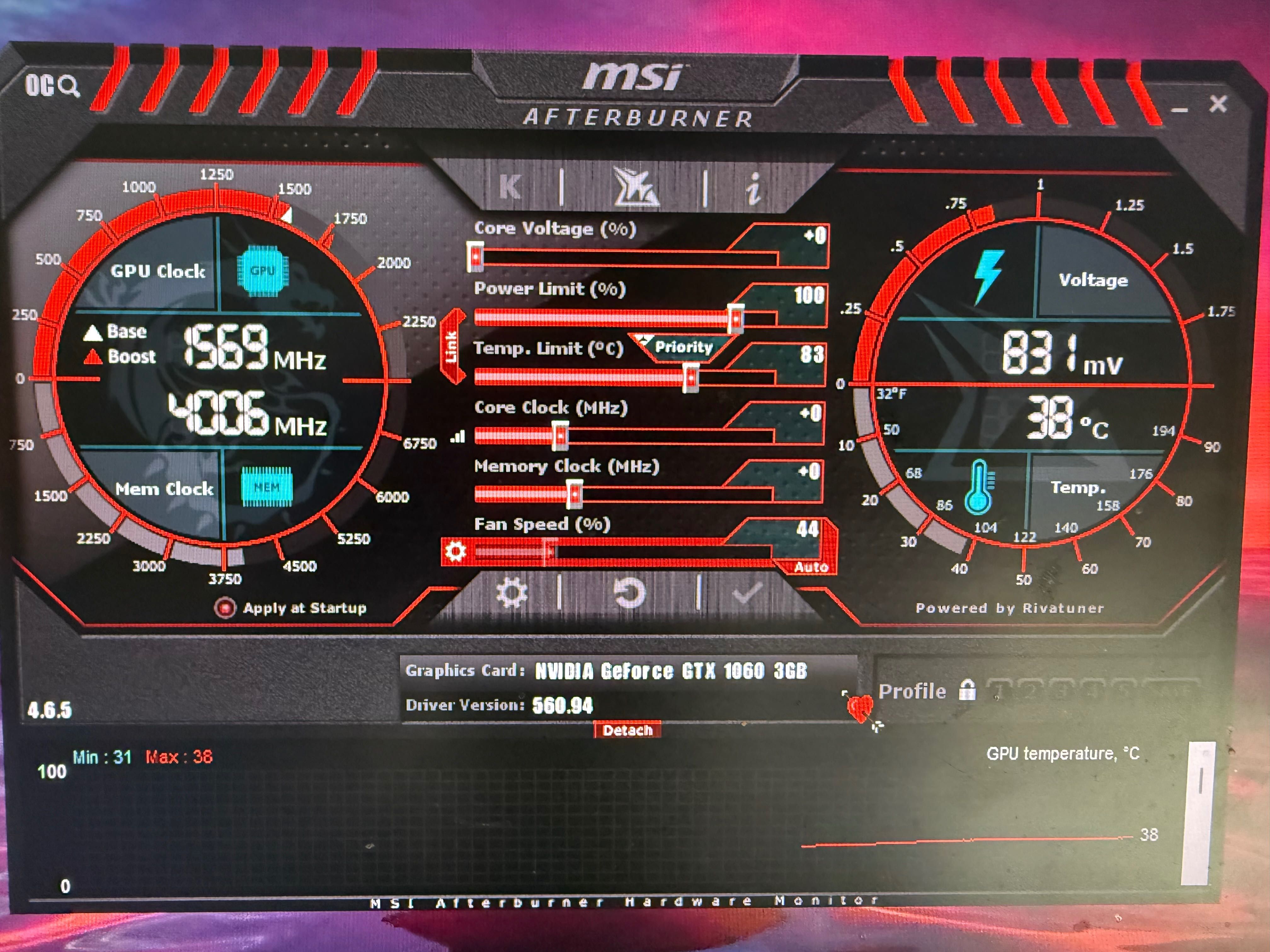 Placa grafica - MSI GTX 1060