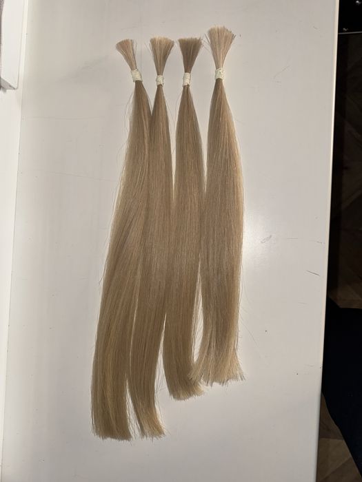 Волосся натуральне б/у зріз для нарощування