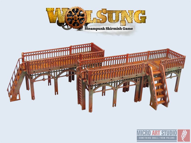Makieta mdf “ XIX century block stairs”