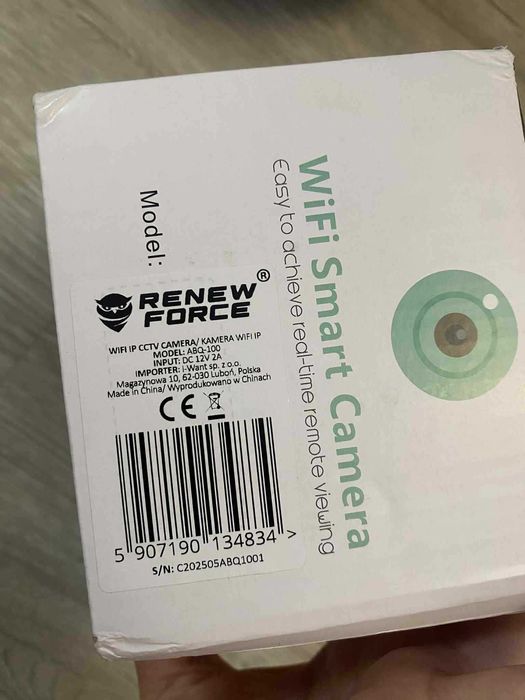 Kamera zewnętrzna Smart WIFI Renew Force