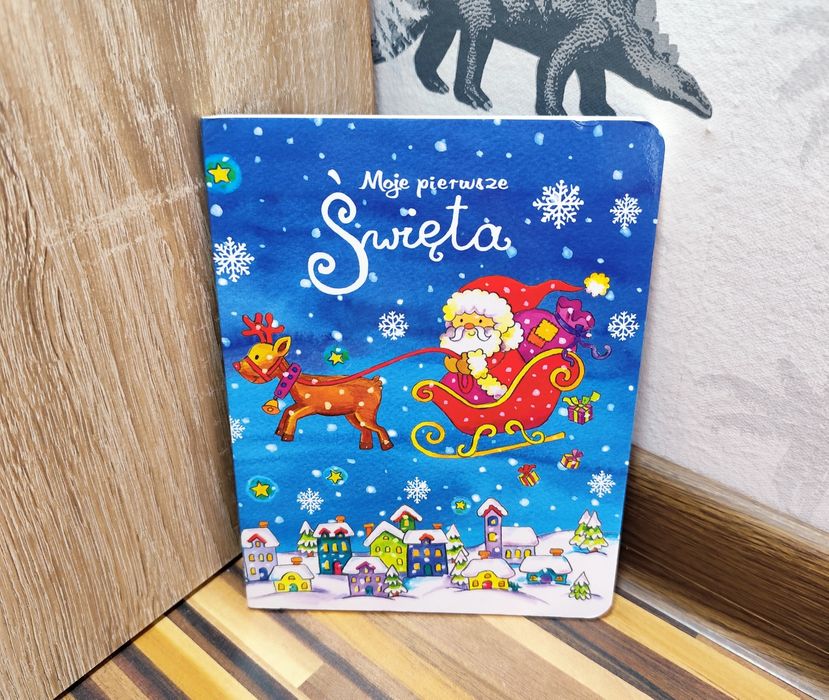Moje pierwsze święta świąteczny słowniczek obrazkowy dla maluchów