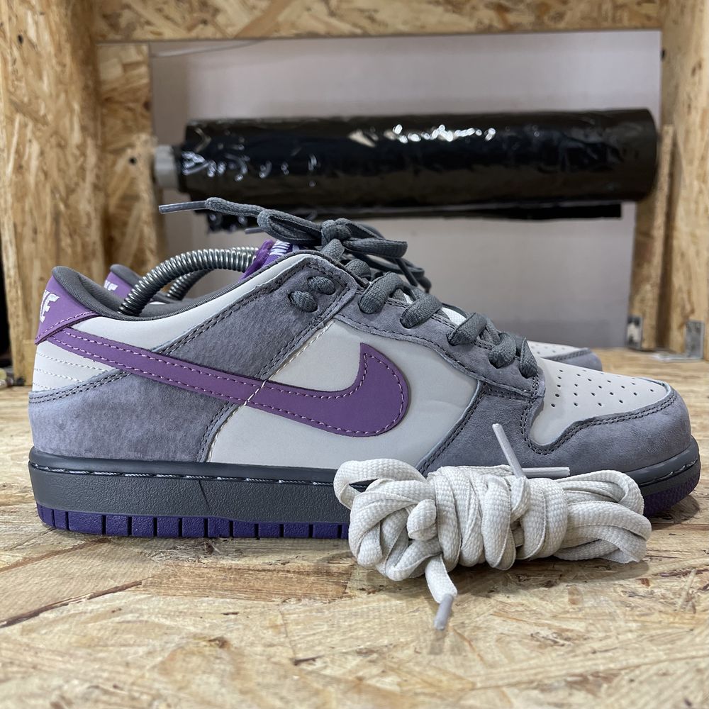 Чоловічі кросівки Nike SB Dunk Grey Purple