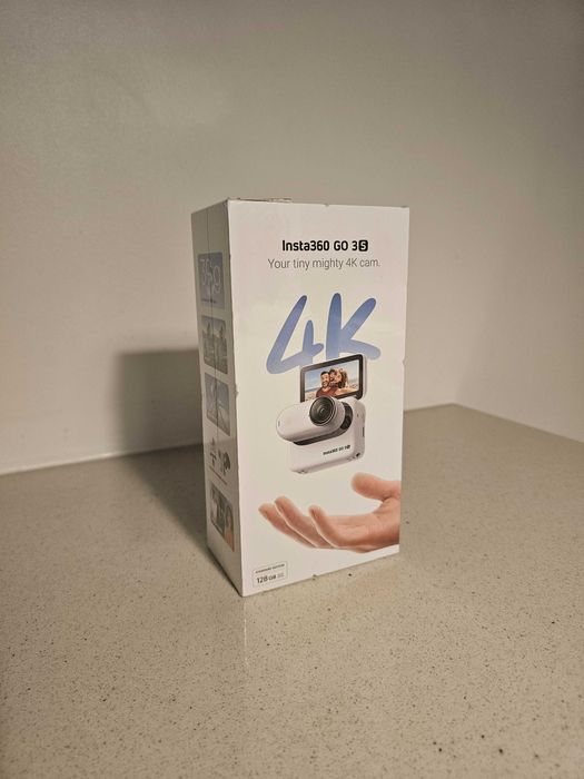 Insta360 GO 3S 128 GB 3 Anos de Garantia Edição Standard (Selado)