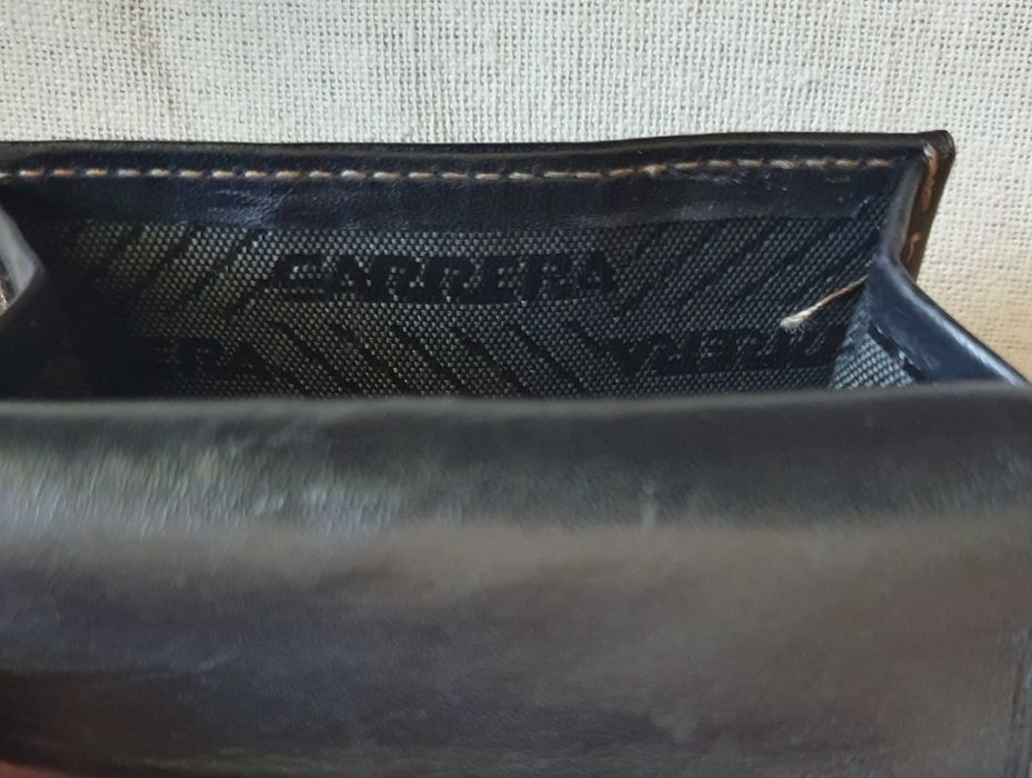 Belíssima Bolsa em pele vintage, para óculos Carrera ou Porta canetas