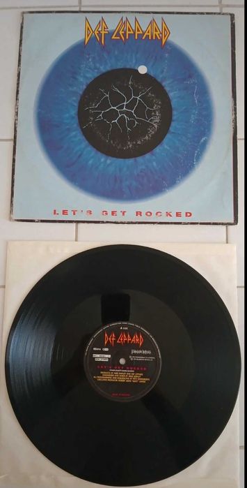 Def Leppard - Let's Get Rocked 12" (1992)