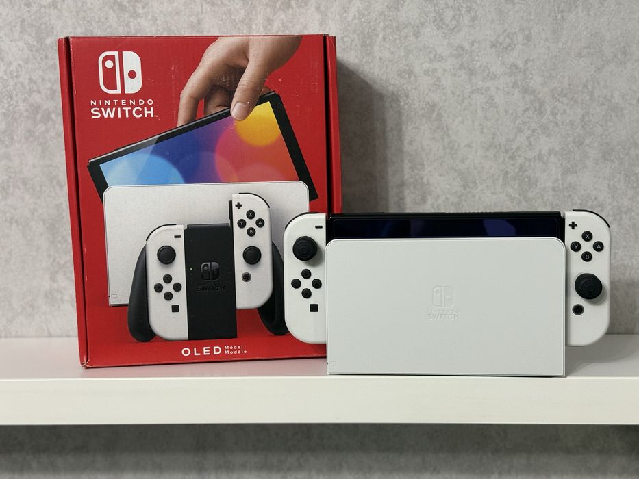 Nintendo Switch OLED • Ідеальний стан • Повний комплект