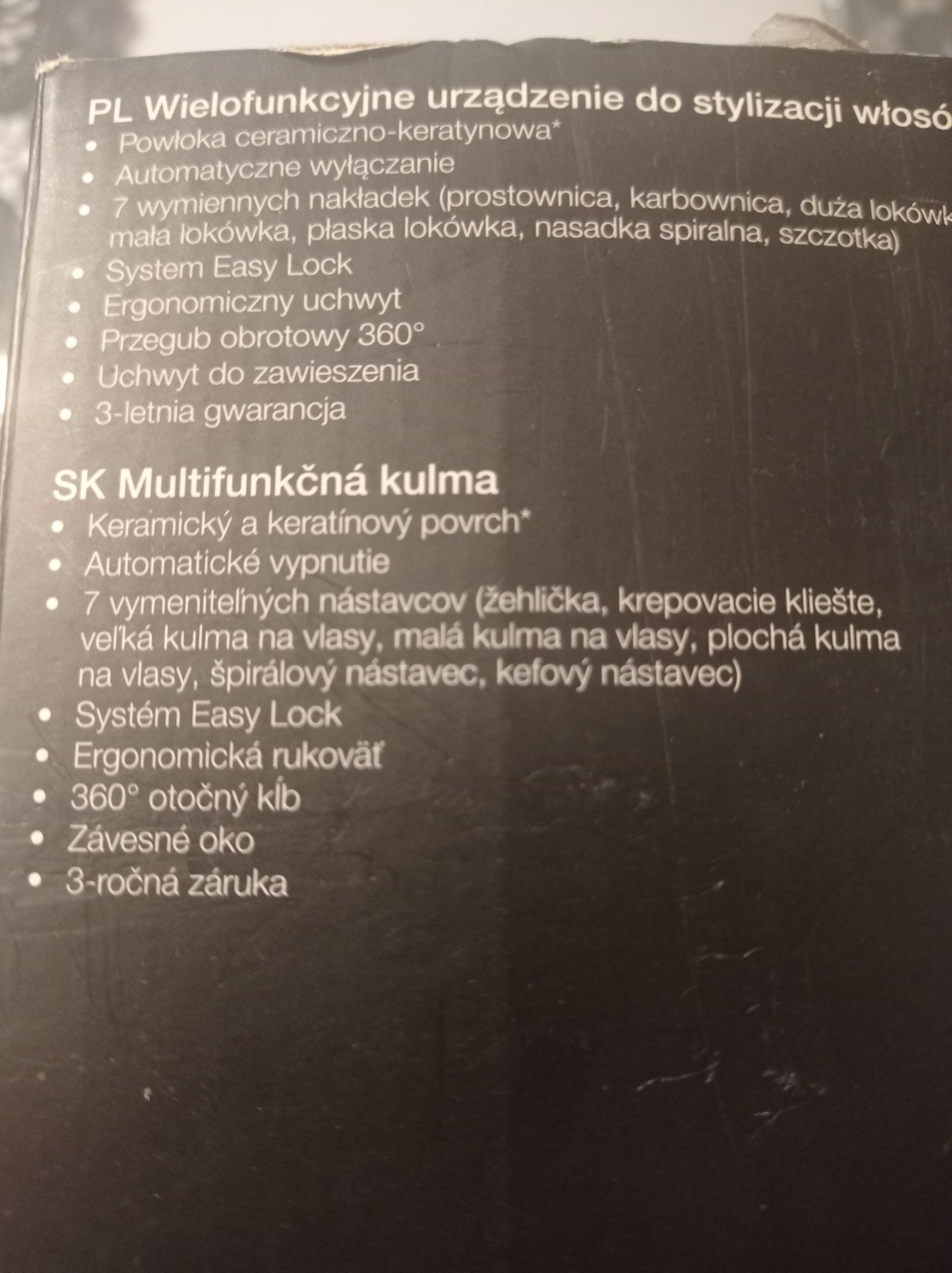 Wielofunkcyjny zestaw do stylizacji włosów
