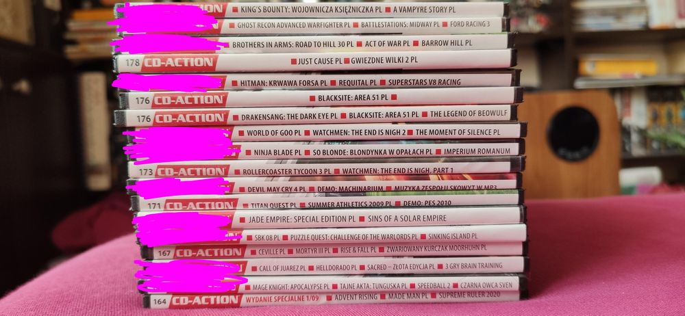 CD Action płyty z grami na sztuki