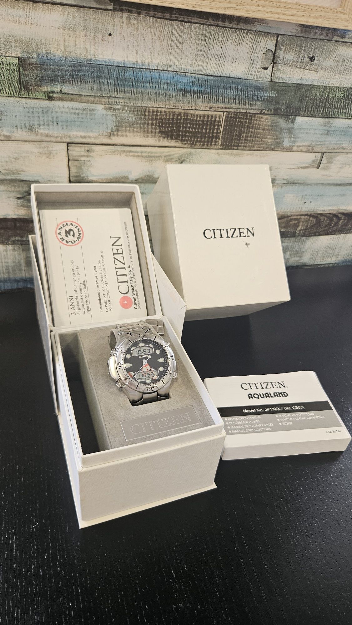 Citizen JP1060 Aqualand Promaster – Completo e em Estado Impecável