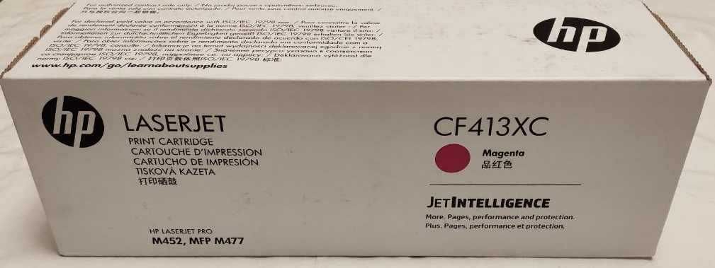 Нові запечатані картриджі  HP 410X (CF410X, CF411X, CF412X, CF413X)