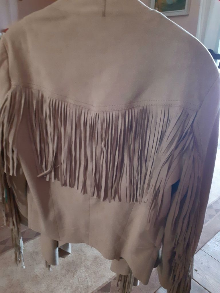 Casaco/Jacket com franjas Bershka