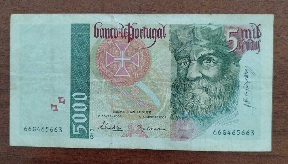 Nota de 5.00$00 de 1995