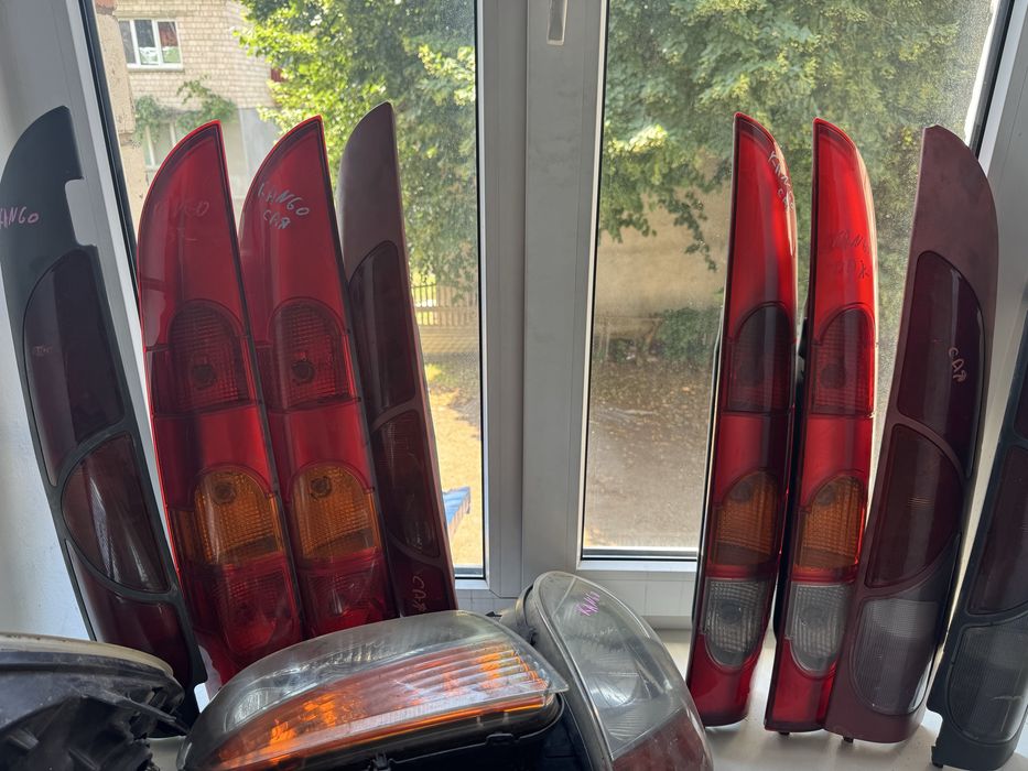 Капот Крило Фар Стоп двері Рено кенго канго