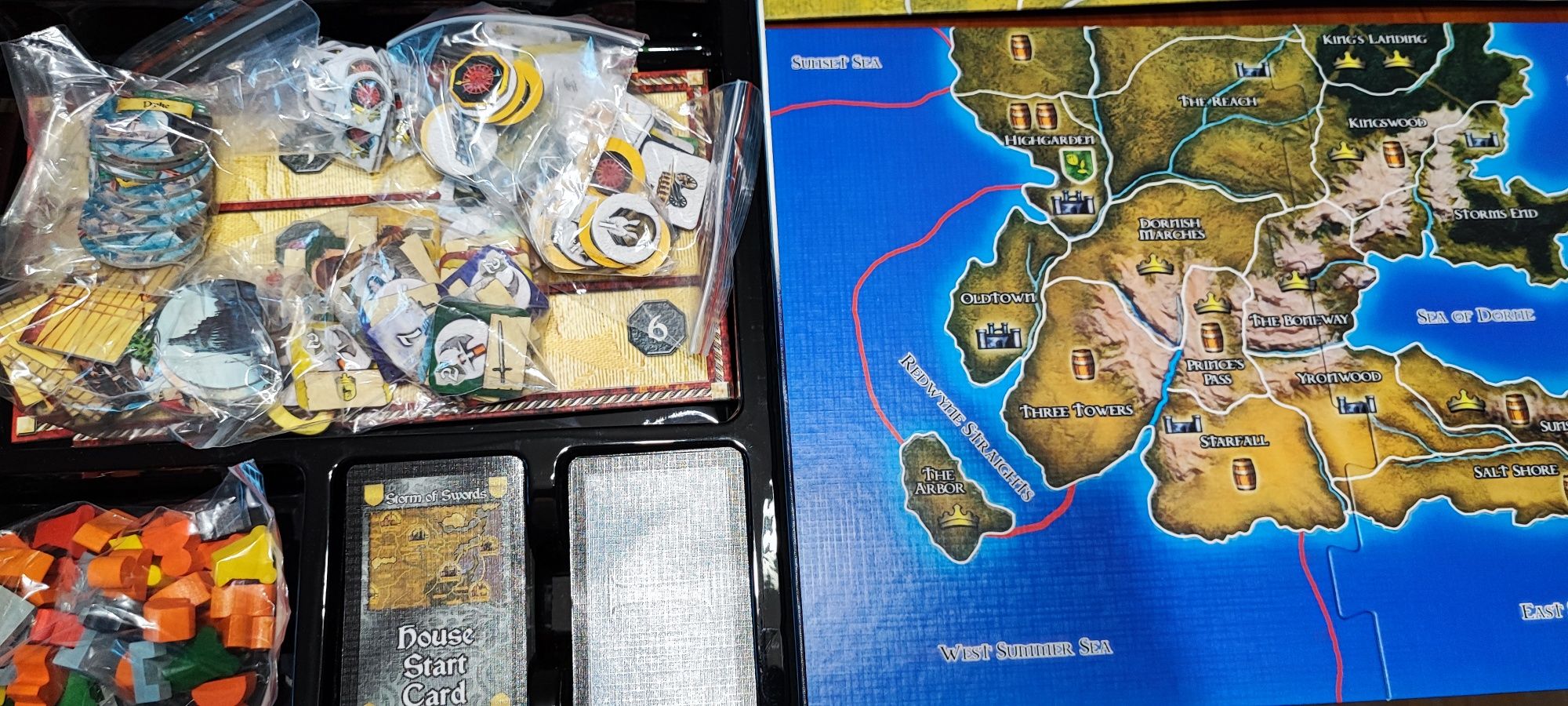 Игра престолов, Clash of Kings, Storm of swords