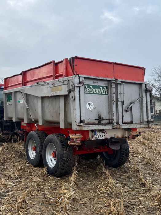 Przyczepa skorupowa 12t zarejestrowana w PL