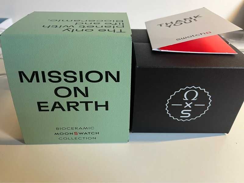 MoonSwatch SO33G100 Omega x Swatch - Stylowy & Wytrzymały