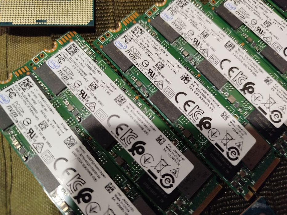 512 gb ссд Інтел ssd intel nvme m2