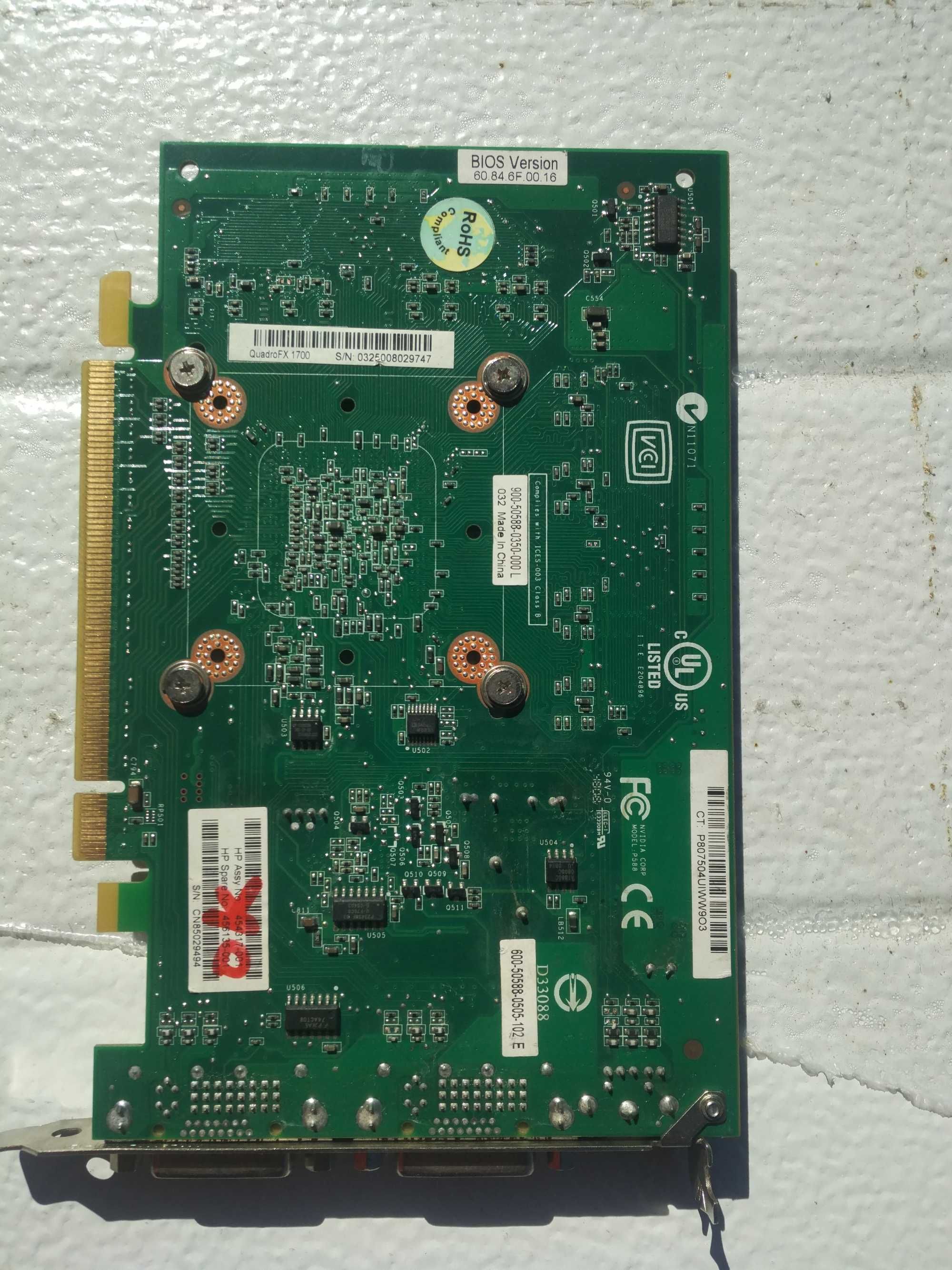 Vendo duas placas graficas da Nvidia Quadro