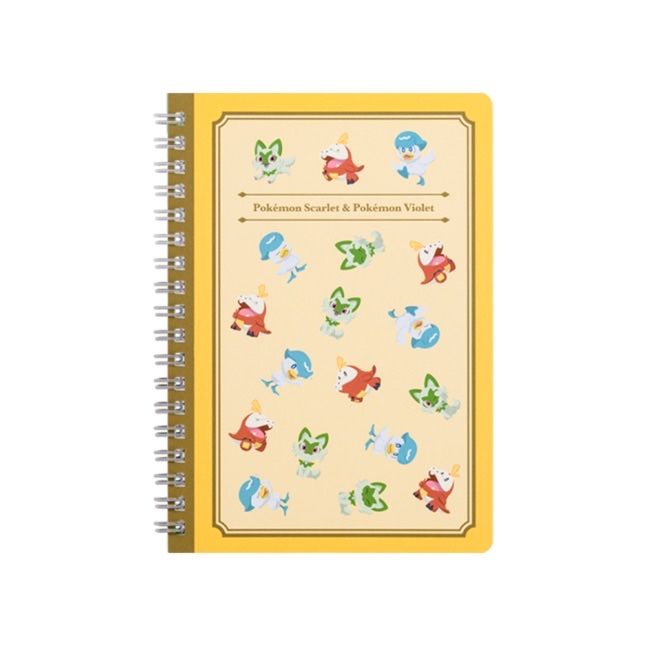 Caderno Pokémon Scarlet/Violet