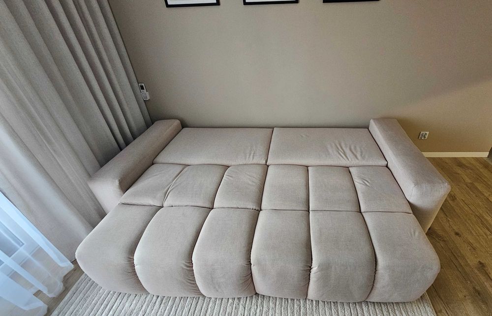 Sofa trzyosobowa Evora rozkładana z pojemnikiem