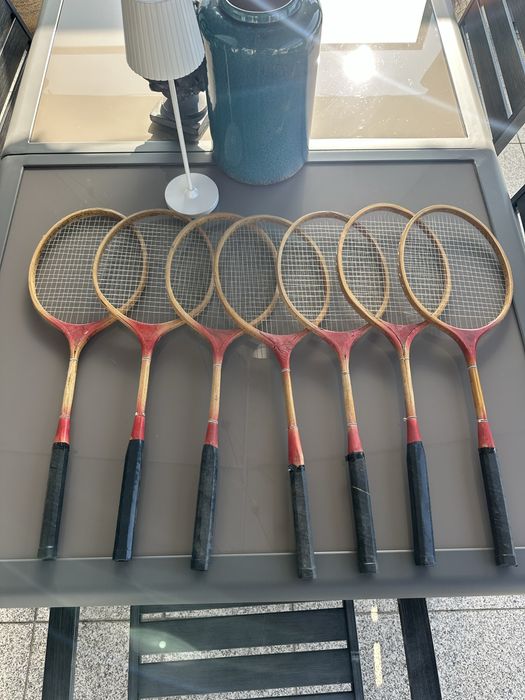 Raquetes antigas
