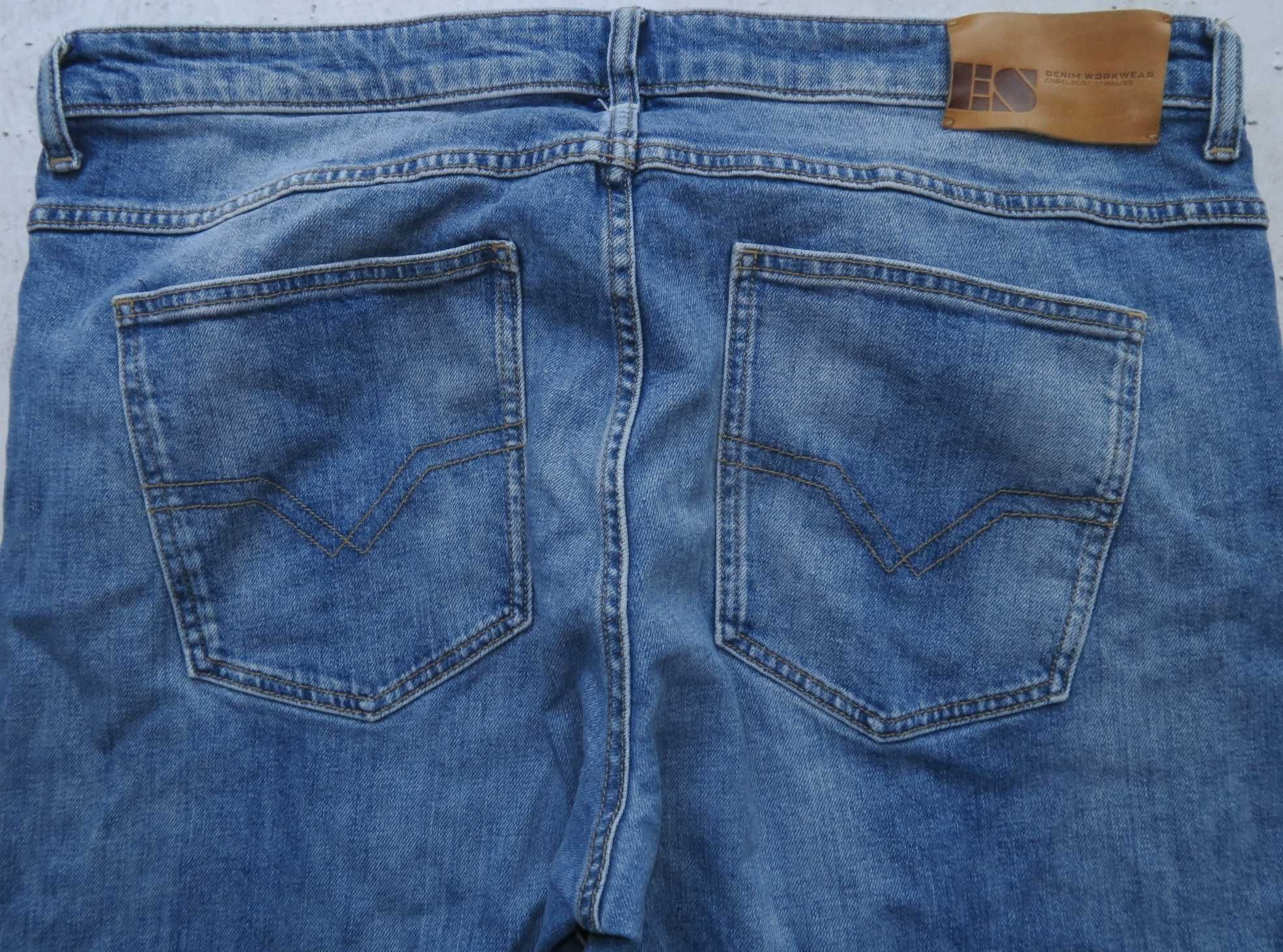 Engelbert Strauss spodnie jeansowe jeansy 38/30