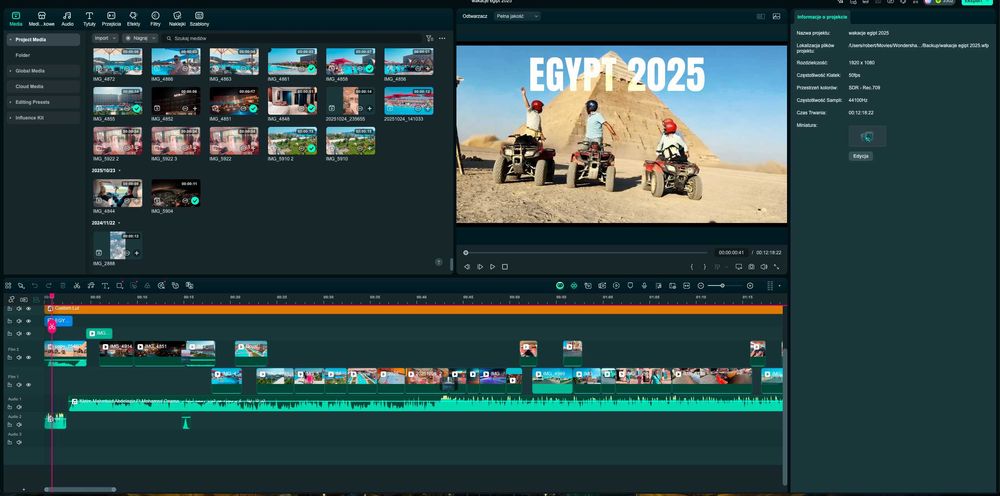 Montaż Wideo Waszego filmu z wakacji do 10 minut