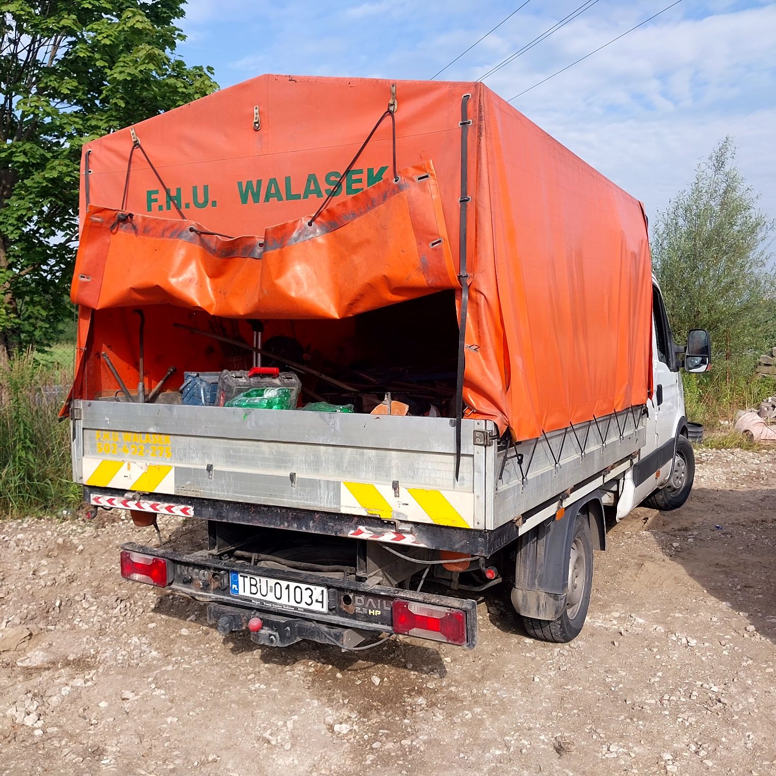 Iveco Daily doka dubel plandeka