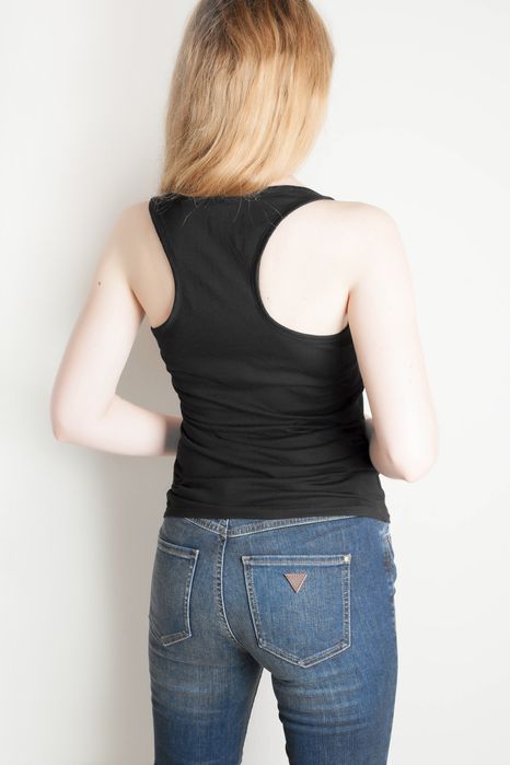 GUESS ОРИГІНАЛ. Нова жіноча майка теніска футболка топ чорна черная