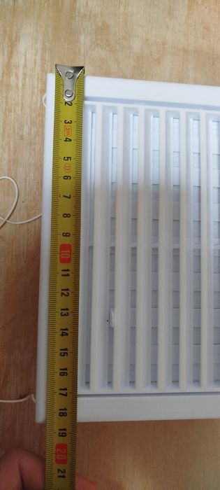 Zestaw 2 kratek .Kratka Nawiewno-Wywiewna Z Regulowaną Żaluzją
