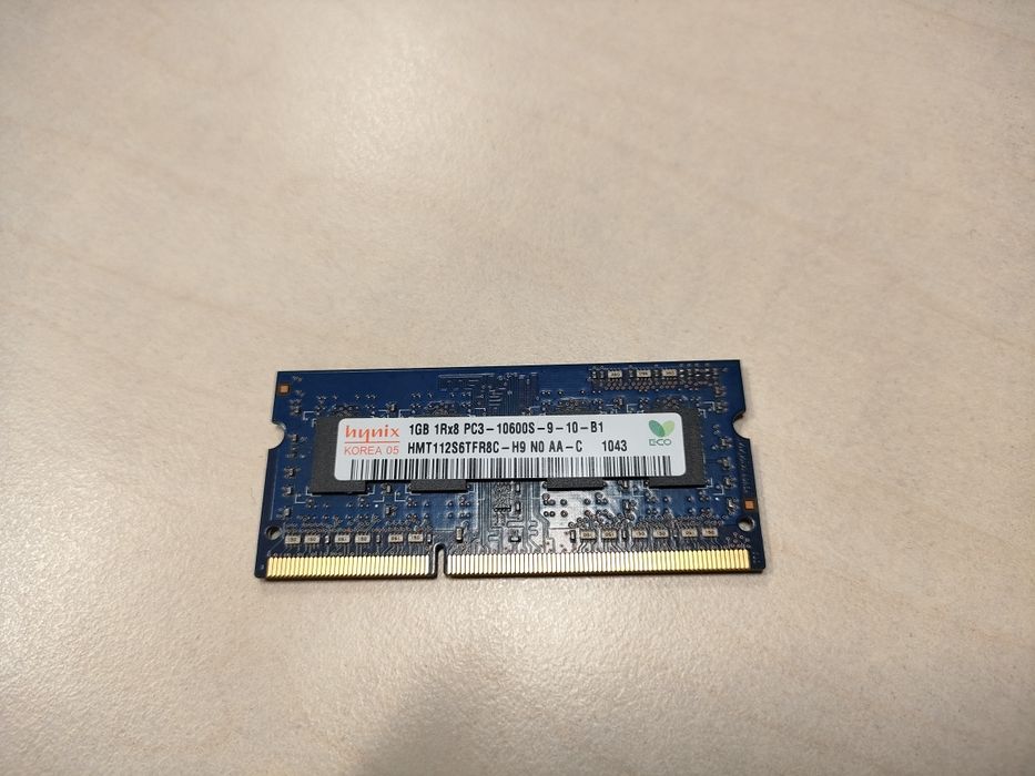 Pamięć RAM DDR3 1gb