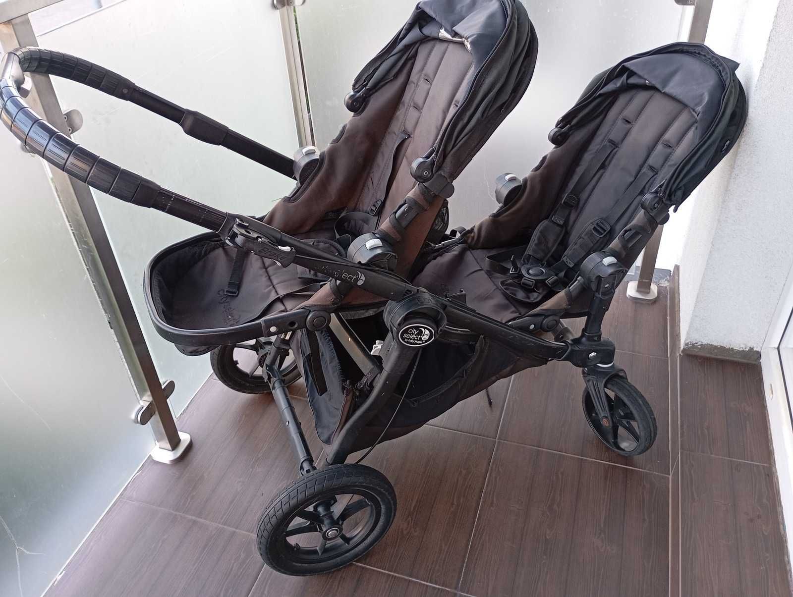 Sprzedam podwójny wózek dziecięcy marki Baby Jogger, model City Select