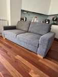 Sofa 2 lugares cizento