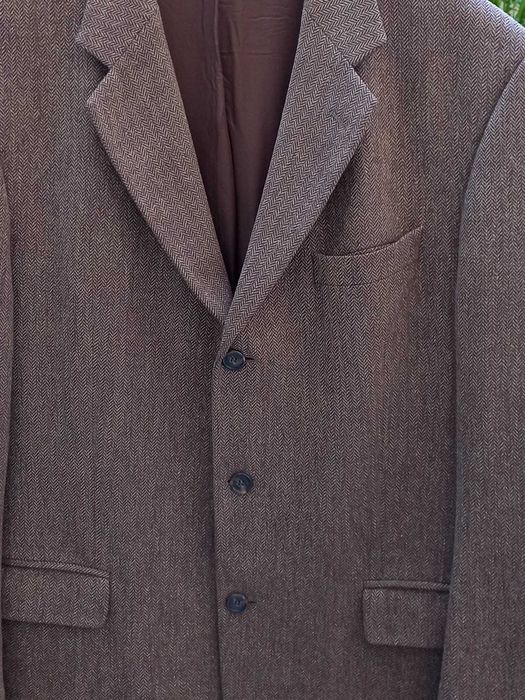 Casaco Castanho Grosso lã Virgem Quentinho