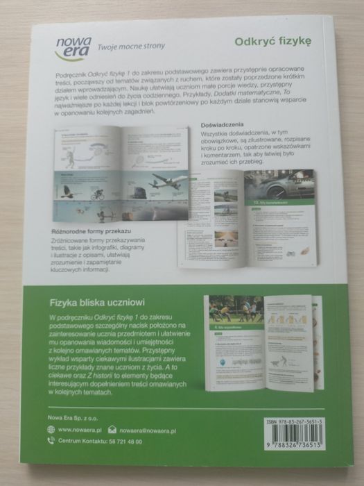 Odkryć fizykę 1 - zakres podstawowy