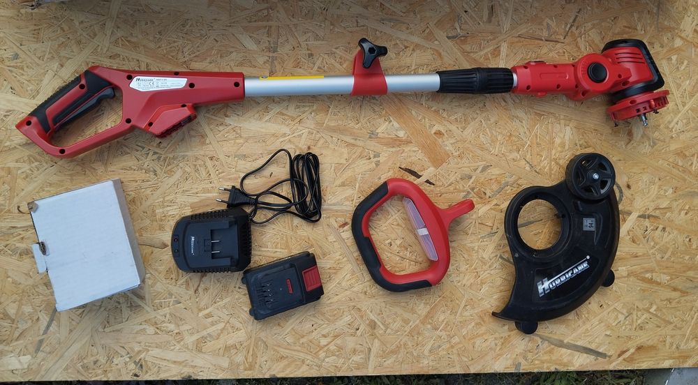 Akumulatorowa podkaszarka Hurricane HAT-I-20 (20 V, 2 Ah)