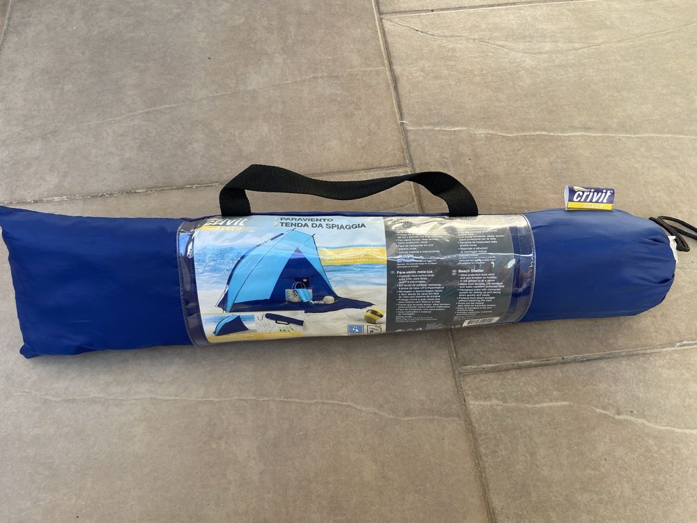 Tenda para vento NOVA por abrir