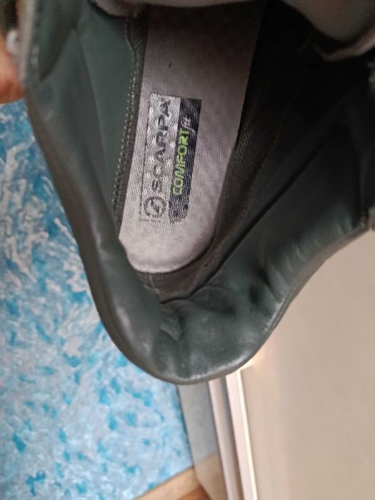 Водостойкие термо ботинки Scarpa Gore-Tex Натур КОЖА
