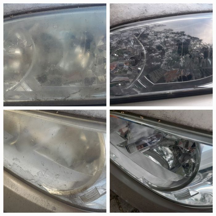 Szlifowanie i polerowanie lamp + powłoka UV - Poznań i okolice