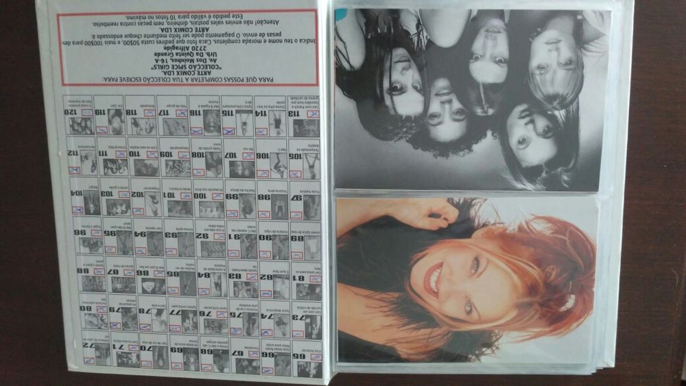 2 Official Spice Girls Photo Albuns + 34 Fotos Extra