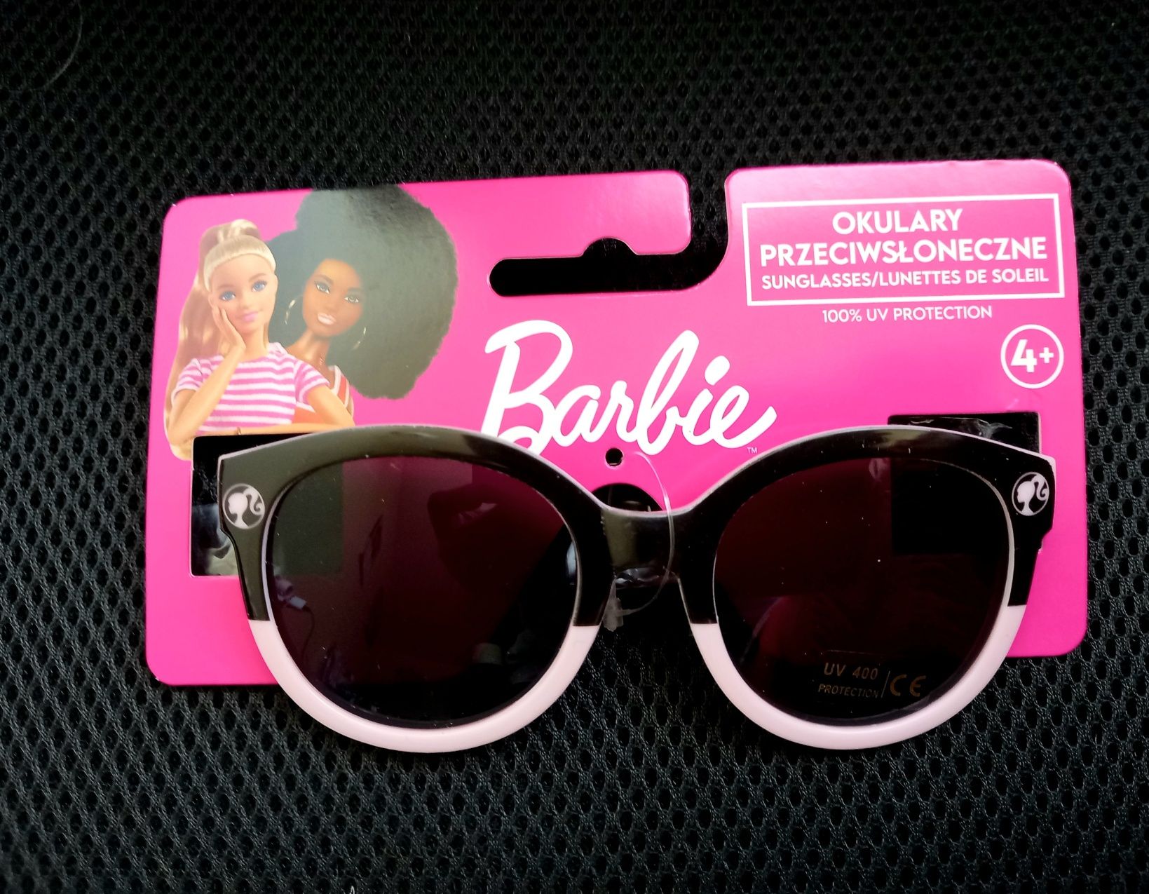 Okulary przeciwsłoneczne Barbie (nowe)