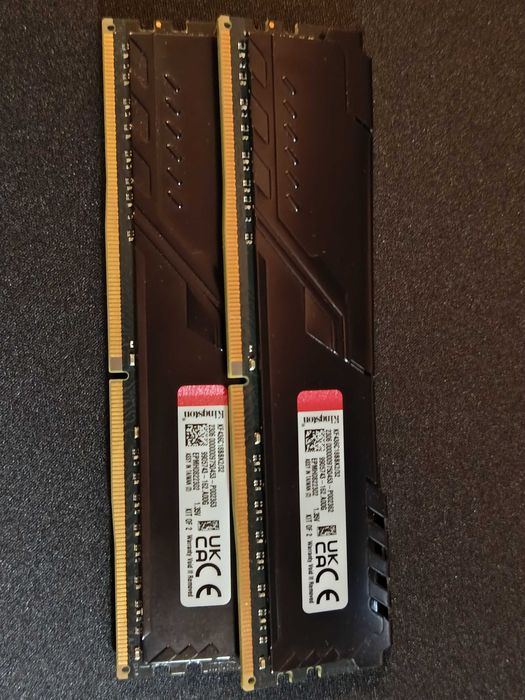 Оперативна памʼять Kingston Fury Beast Black DDR4-3600 МГц 32GB