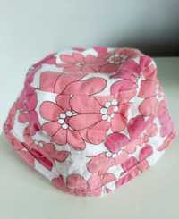 Kapelusz, czapka  przeciwsłoneczny w kwiaty, dziewczynka od 1-3 lat