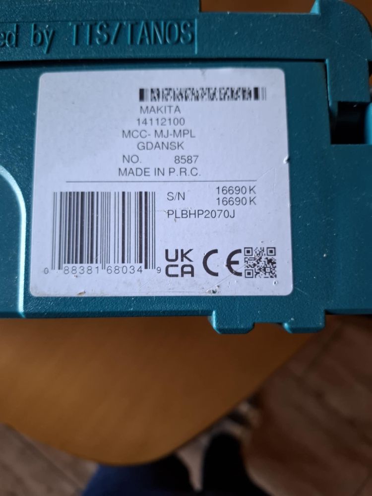 Makita wiertarka udarowa HP2070J
