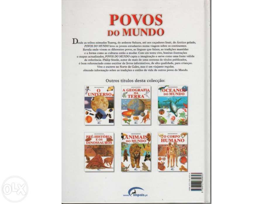 Livro povos do mundo impala 60 paginas