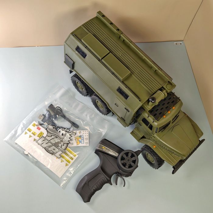 WPL B-36 Урал-4320 на радіокеруванні машинка / на радиоуправлении