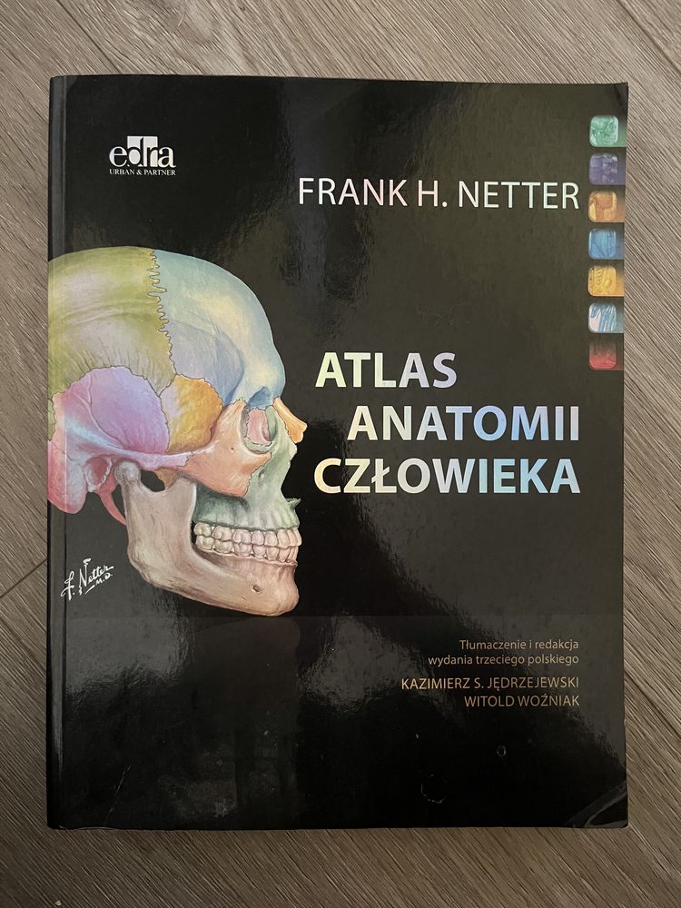 Atlas Anatomii Czlowieka Netter (łacińskie nazewnictwo)