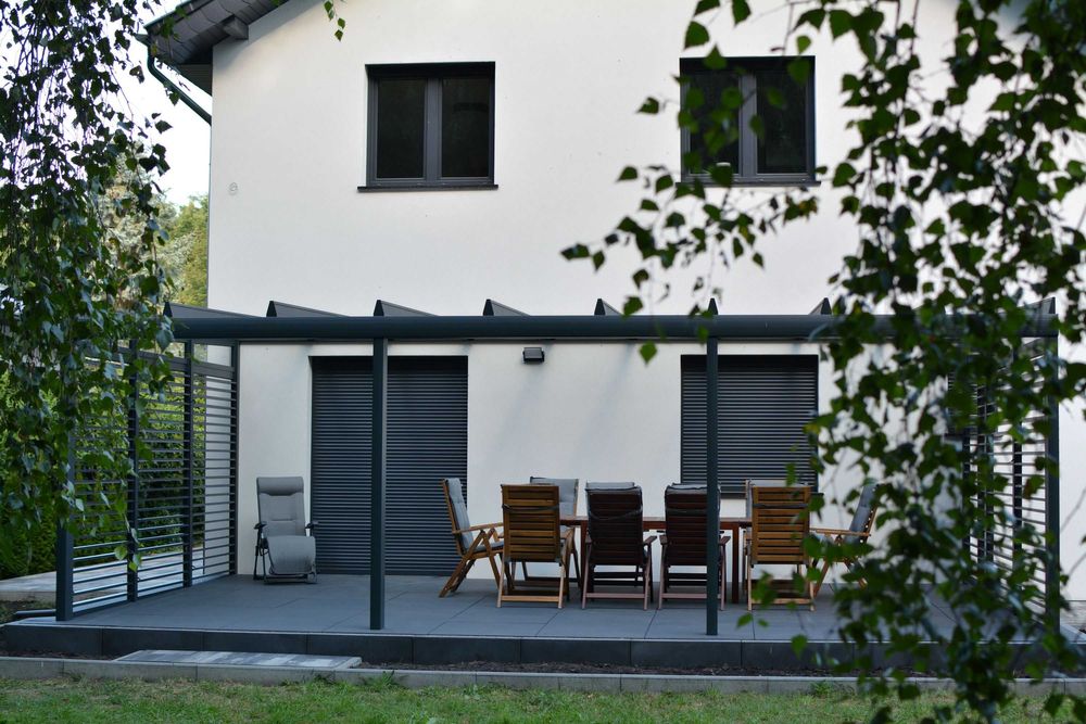 ++ Aluminiowe Zadaszenia Tarasów, Szklane Ścianki. ++